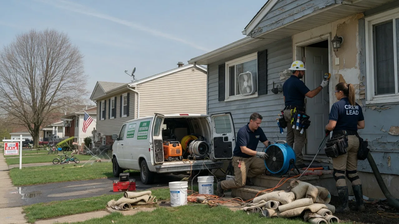 Flood Cleanup in Centerport, PA near me