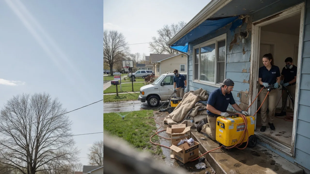 Basement Flood Cleanup in Centerport, PA near me